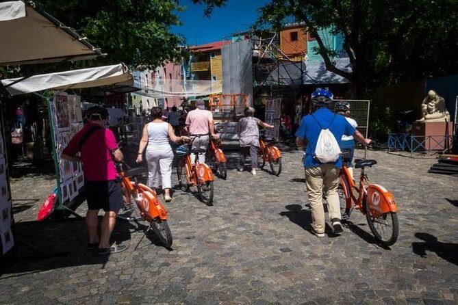 Buenos Aires Bike Tour: San Telmo and La Boca Districts - La Boca: Caminito colors, artist stalls, and immigrant-era character