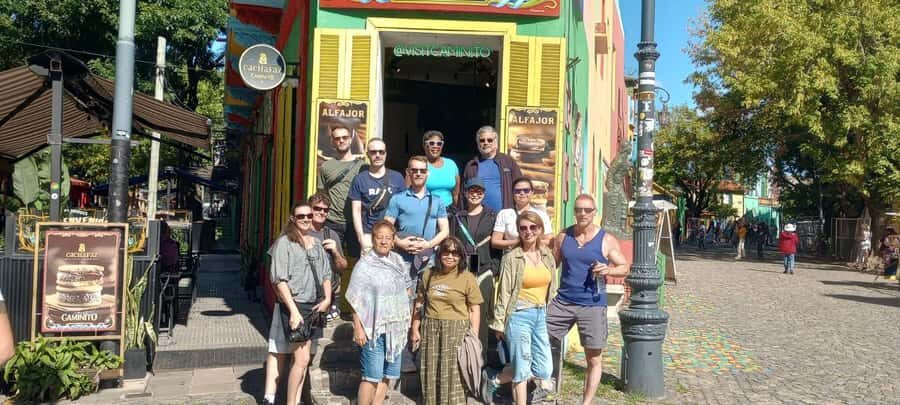 Buenos Aires: City Highlights Guided Tour with Transfer - La Boca Tango on Caminito and the Boca Juniors Myth