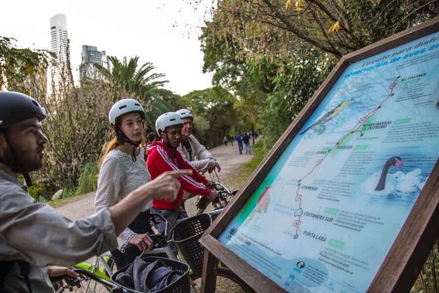 Buenos Aires: Full Day Bike Tour with Lunch - Palermo Parks Loop: Floralis Genérica, Planetario, and the Green Lungs
