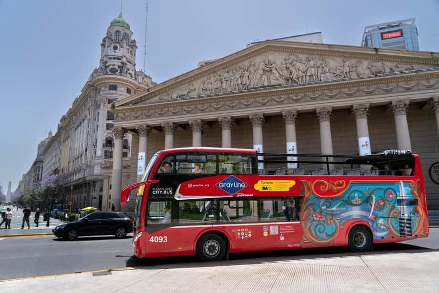 Buenos Aires: Hop-On Hop-Off City Bus Tour - Stop-by-Stop: From Congress and La Boca to Recoleta and Teatro Colón