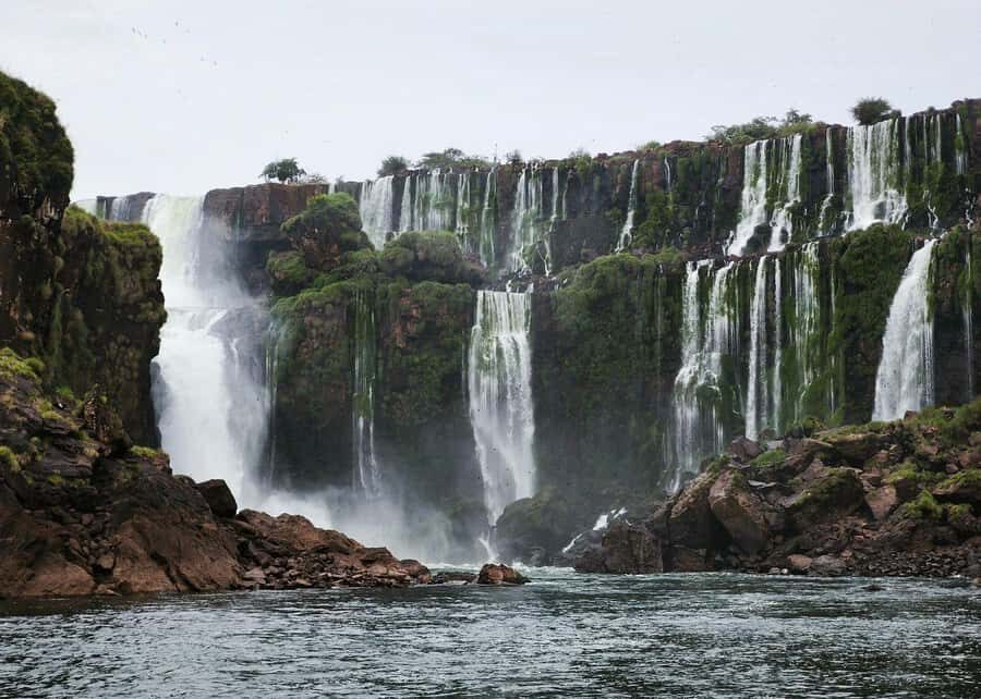 Buenos Aires: Iguazú Falls with Boat Ride & Optional Flight - Entering Iguazú National Park with a guide, not a map
