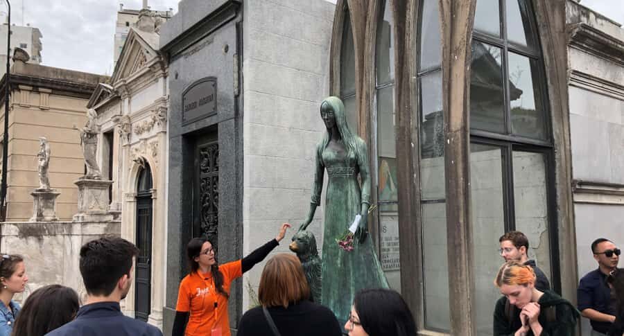 Buenos Aires: La Recoleta Cemetery Guided Tour in English - Legends you’ll hear on the paths: the Sailor and the Wild Bull