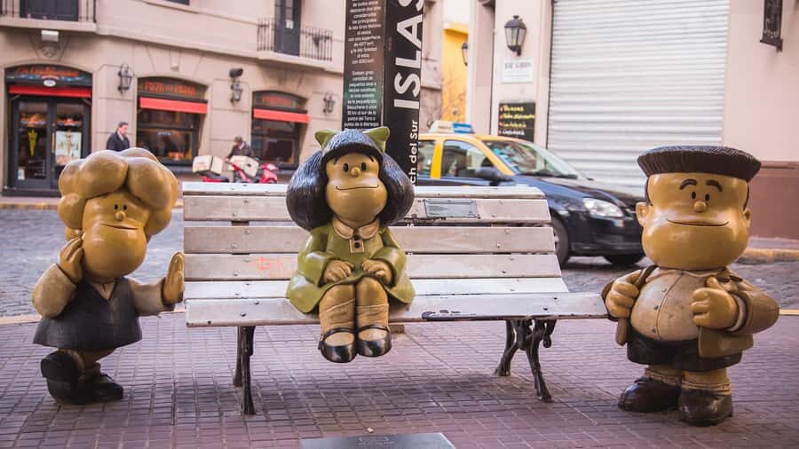 Buenos Aires: San Telmo and Market Guided Walking Tour - Clemente and the Paseo de la Historieta: comics turned into a street guide