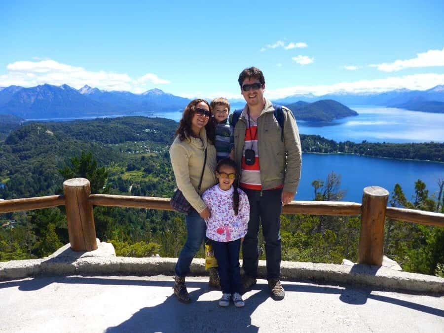 Circuito Chico - First lake stop: Lake Nahuel Huapi and Playa Bonita