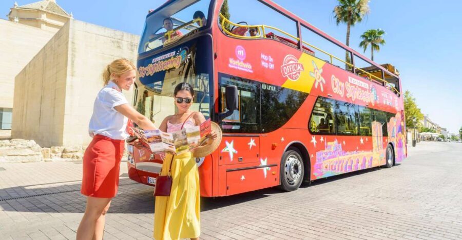 Córdoba: City Sightseeing Hop-On Hop-Off Bus Tour - Red Line Panorámica Route: gates, bridges, and city-wide highlights