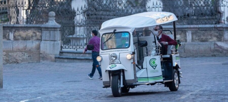 Córdoba: Guided City Tour by Tuk-Tuk - Getting Your Bearings from Tendillas Square on a Tuk-Tuk