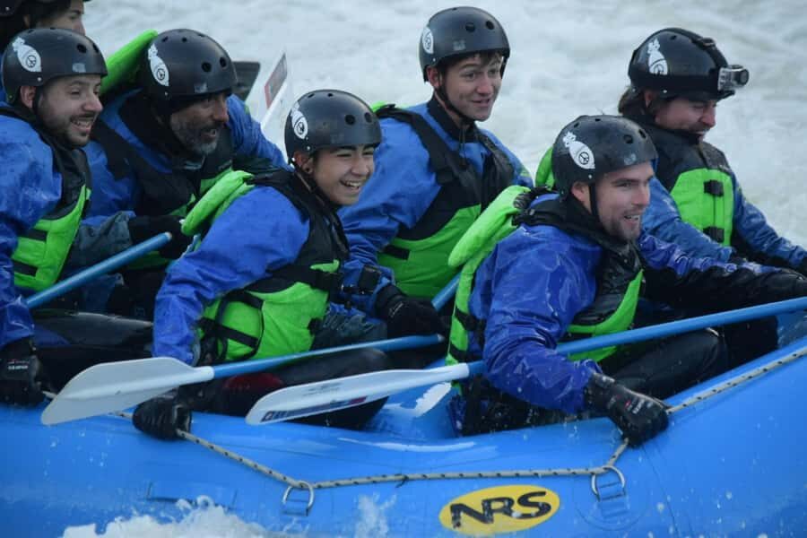 El Chalten: Rio de las Vueltas and Patagonia Rafting - The van transfer and the safety talk that actually teaches you