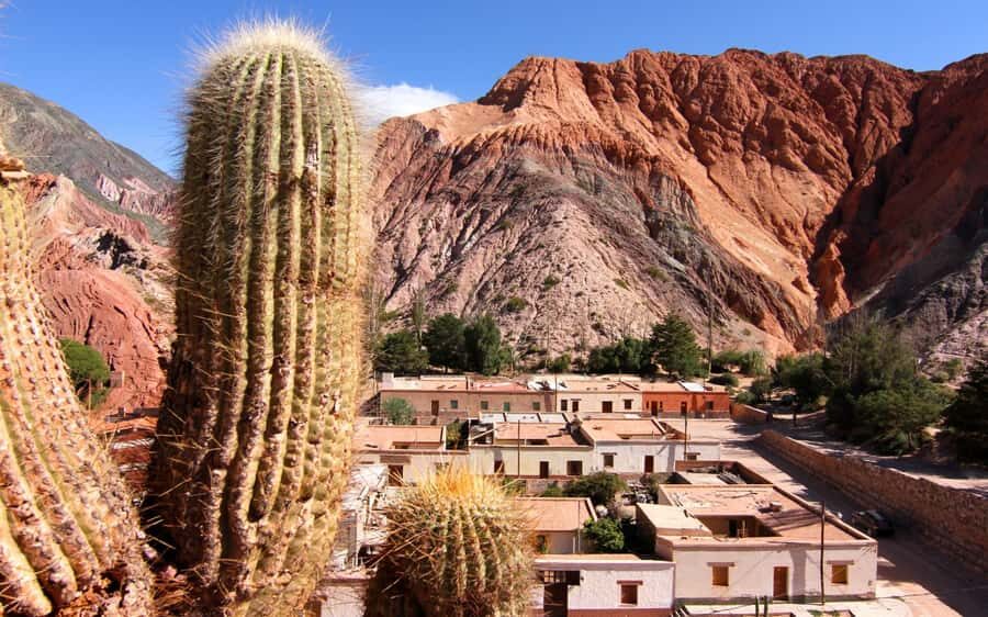 From Jujuy: Salinas Grandes with Purmamarca - Humahuaca Gorge and the Route to Purmamarca: The Scenic Warm-Up