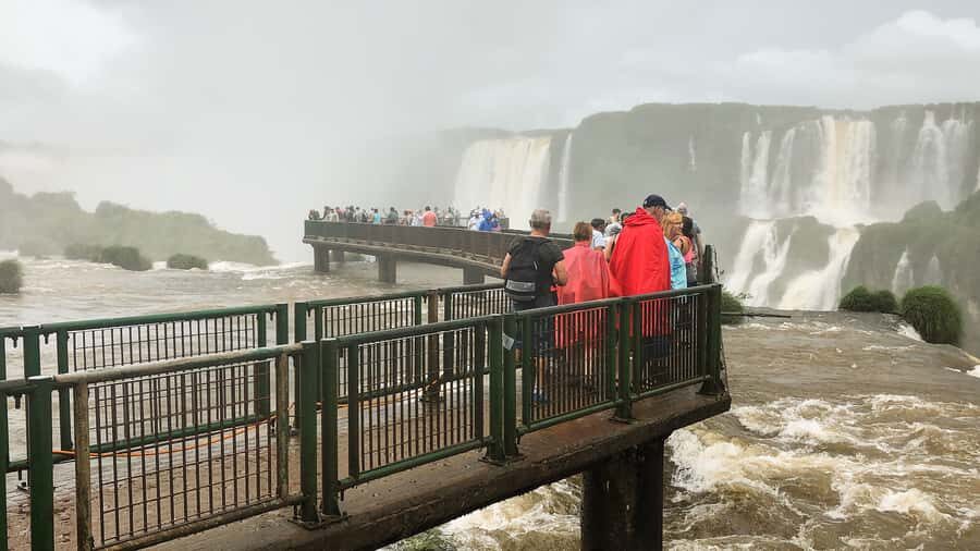 From Puerto Iguazu: Half-Day Brazilian Falls Excursion - Food and drinks: plan around the not-included part