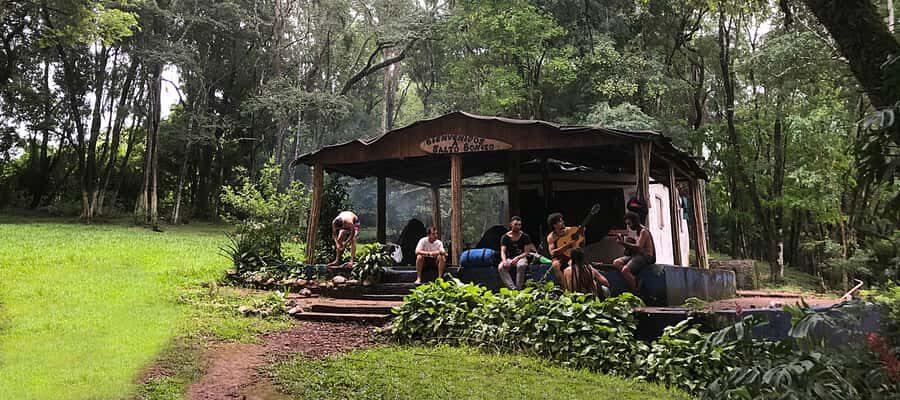 From Puerto Iguazu: San Ignacio Ruins and Wanda Mines Tour - The Wanda Mines: going into cave tunnels for raw stones