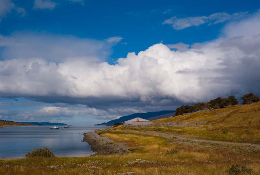 From Ushuaia: Penguin Watching Tour by Catamaran - Les Eclaireurs Lighthouse: a classic Patagonia marker