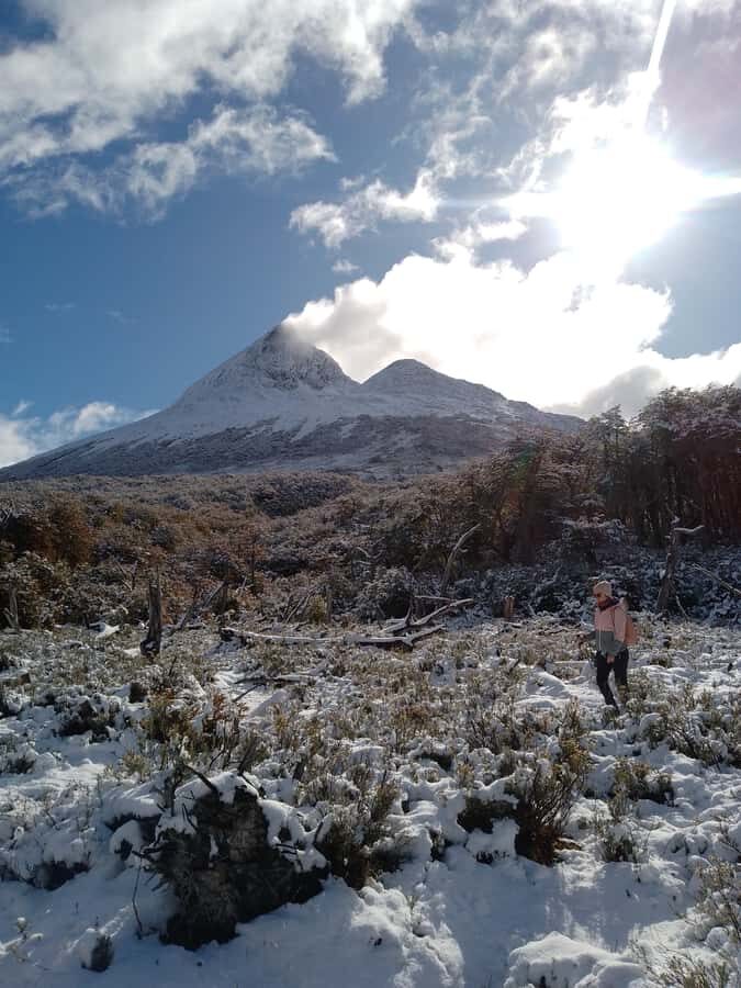 From Ushuaia: Tierra del Fuego Emerald Lagoon Trekking Tour - Getting there: hotel pickup and the van ride to the trailhead