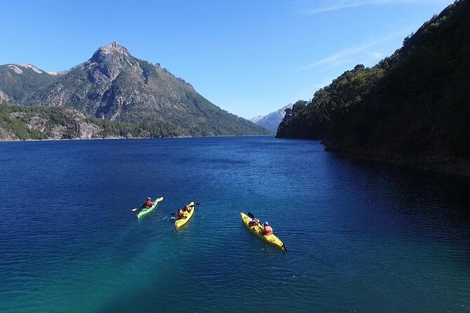 Half a day of kayaking on the Nahuel Huapi lake in private service - Key highlights