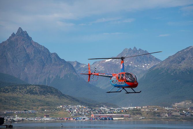 Helicopter Overflight - Landing in the Cordillera - A30 - Beagle Channel Coasts: The View That Grounds the Whole Trip