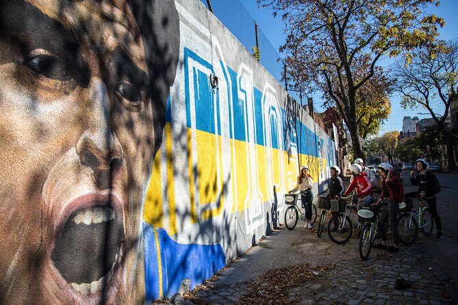 La Boca and City Center Bike Tour - La Bombonera stop: where passion gets a name