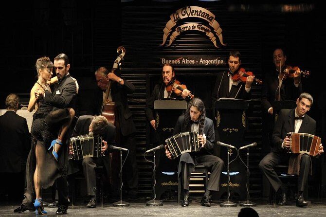 La Ventana Tango Show & Dinner with Optional Classic Bus Ride - Inside the show: two tango orchestras plus a folk set