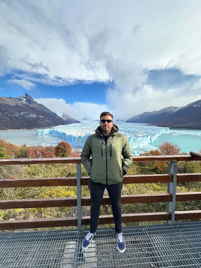 Los Glaciares National Park and Perito Moreno Glacier Tour - First big wow at Curva de los Suspiros