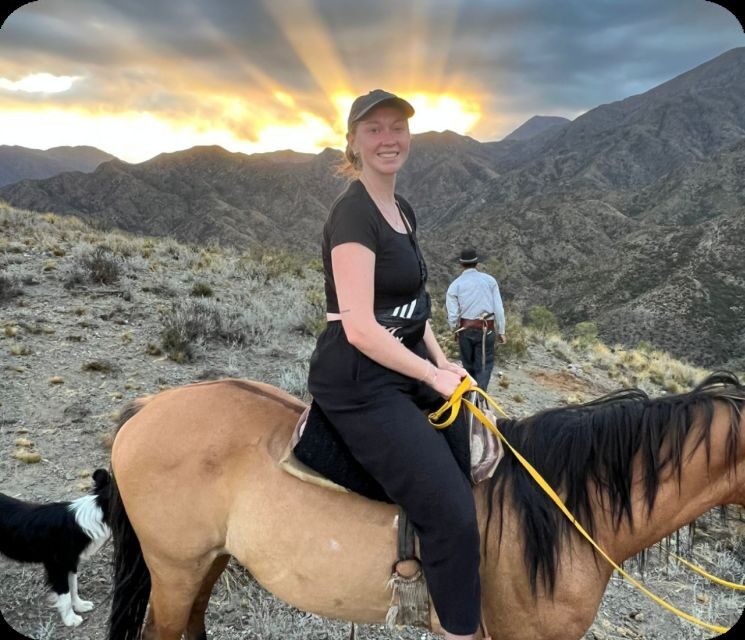Mendoza: Sunset Horse Back Riding in the Mountains and BBQ - What to bring so you’re comfortable in the mountains