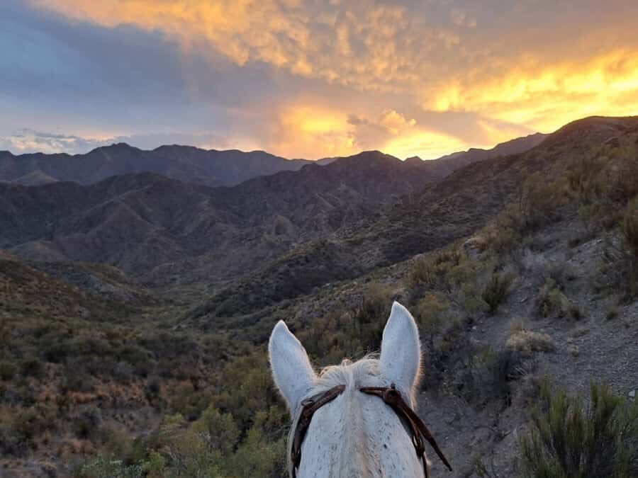Mendoza: Sunset Horse Back Riding in the Mountains and BBQ - From Mendoza pickup to the ranch gates: how the day starts