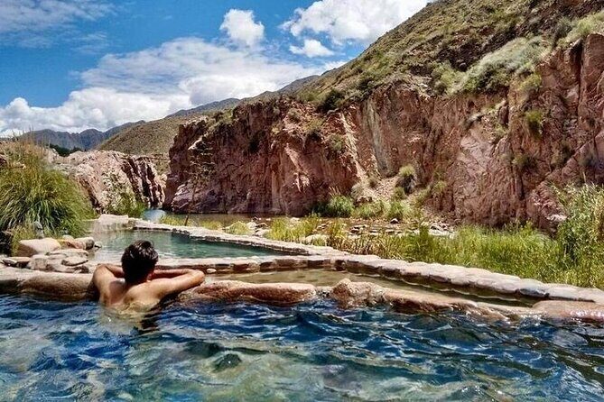 Premium Spa Day at Cacheuta Hot Springs - Stop at Termas Cacheuta: pools, circuit, and the grotto sauna