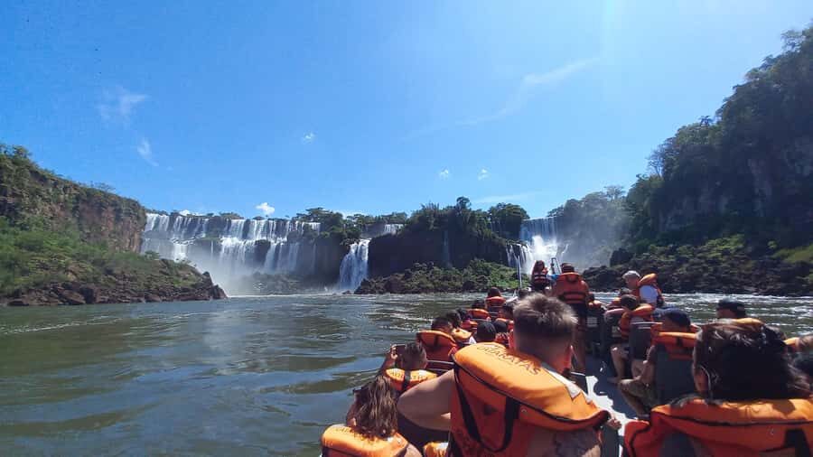 Puerto Iguazú: Iguazú Falls Adventure with 4WD & Boat Ride - Argentine-side highlights: Devil’s Throat and the Superior Circuit