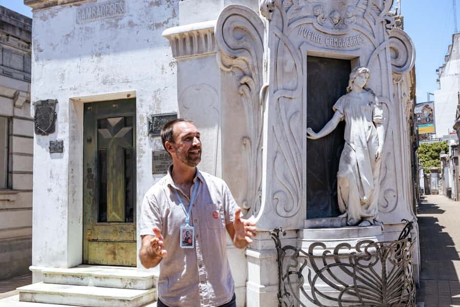 Recoleta Cemetery - Small Group Tour of History & Secrets - Key points you’ll care about