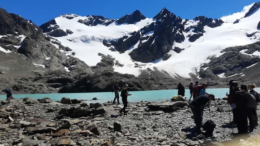 Trekking to Vinciguerra glacier and Tempanos lagoon - Tempanos lagoon: the calm before glacier time