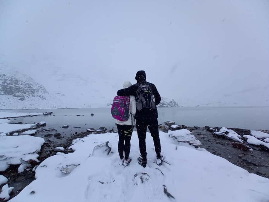 Trekking to Vinciguerra glacier and Tempanos lagoon - Time on Vinciguerra Glacier: walking close to ice up close